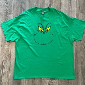 Grinch Short Sleeve Mens Unisex T-Shirt 3XL Green How The Grinch Stole Christmas